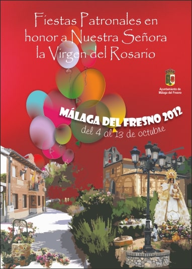 Fiestas patronales en honor a Nuestra Señora del Rosario 2012 Málaga del Fresno